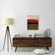 "Abstract Stripe Theme Brown" Fine Art Print