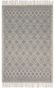 7" x 9" Gray Modern Bohemian Area Rug