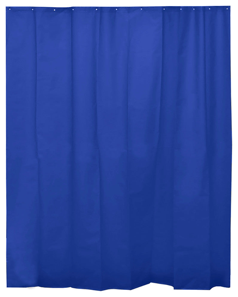Extra Long Shower Curtain Liner Plastic 71W x 79H, Navy Blue