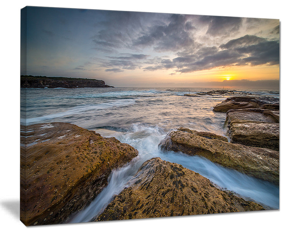 "Bright Sydney Coastline View" Canvas Print