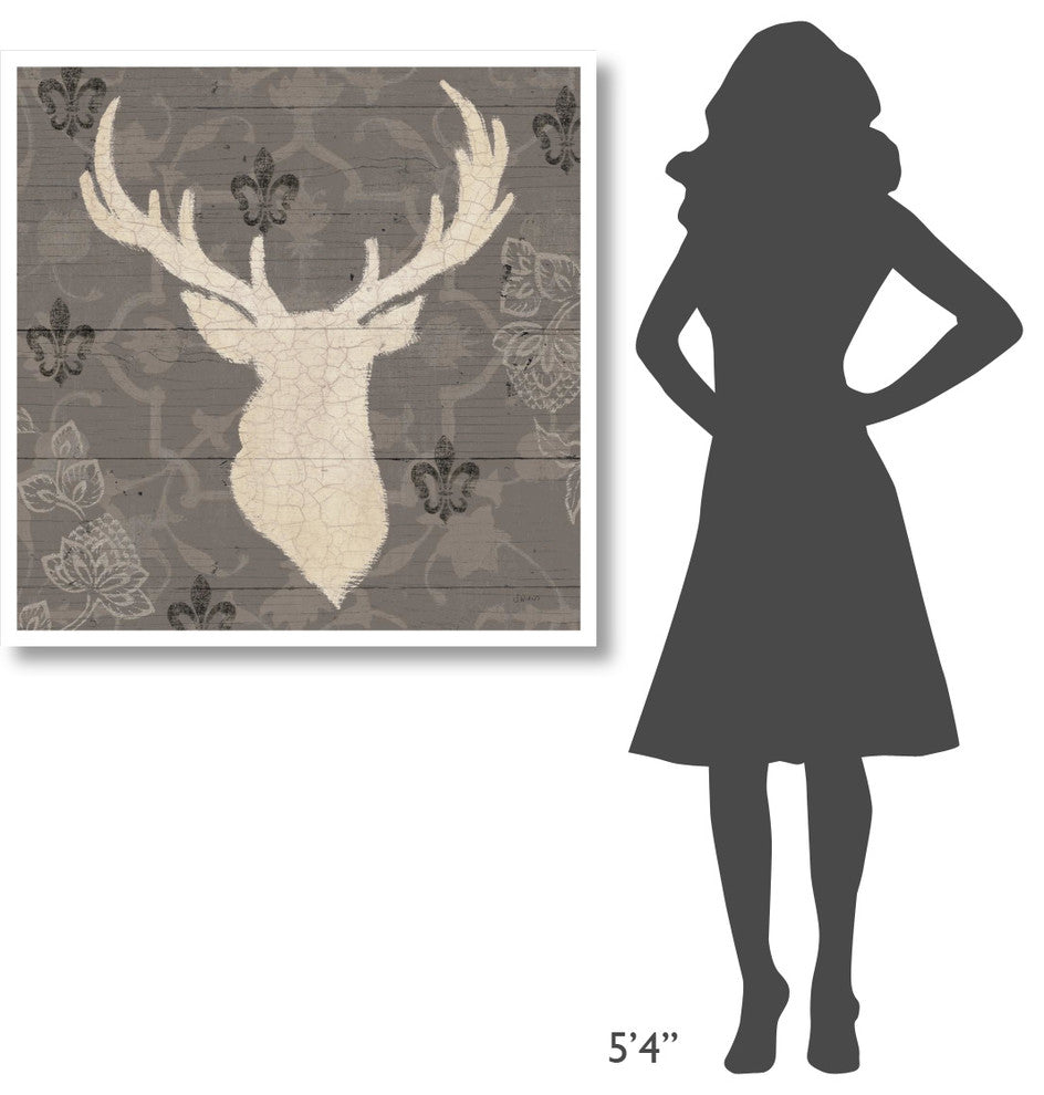 "Rustic Elegance I" Digital Paper Print by James Wiens, 38"x38"