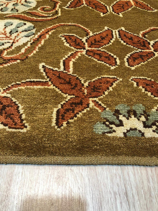 Rust Transitional All Over Ningxia Area Rug