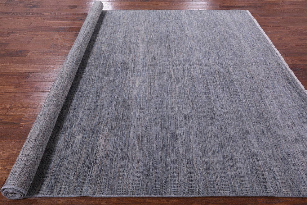 Savannah Gabbeh Hand-Knotted Wool and Silk Rug 8' 2" X 10' 2" Q7849