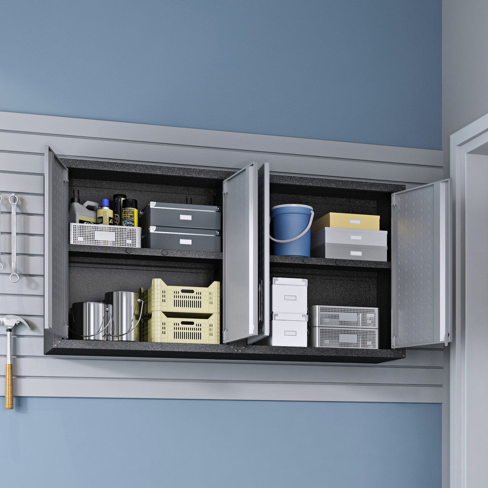 Fortress Floating Garage Cabinet - Set of 2 2-5GMC