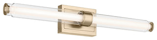 31" Linear Bath Bar Large LED With Clear Glass