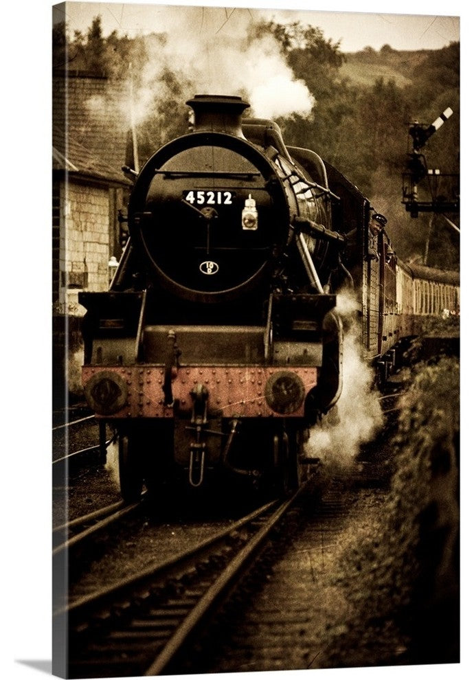"Pulling Home" Wrapped Canvas Art Print, 24"x36"x1.5"