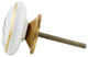Set of 4 Bee Print Ceramic Knobs