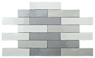 Alaska Craquelle Gris Ceramic Wall Tile