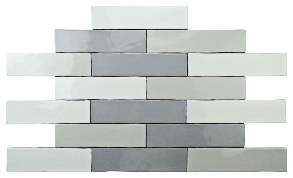 Alaska Craquelle Gris Ceramic Wall Tile