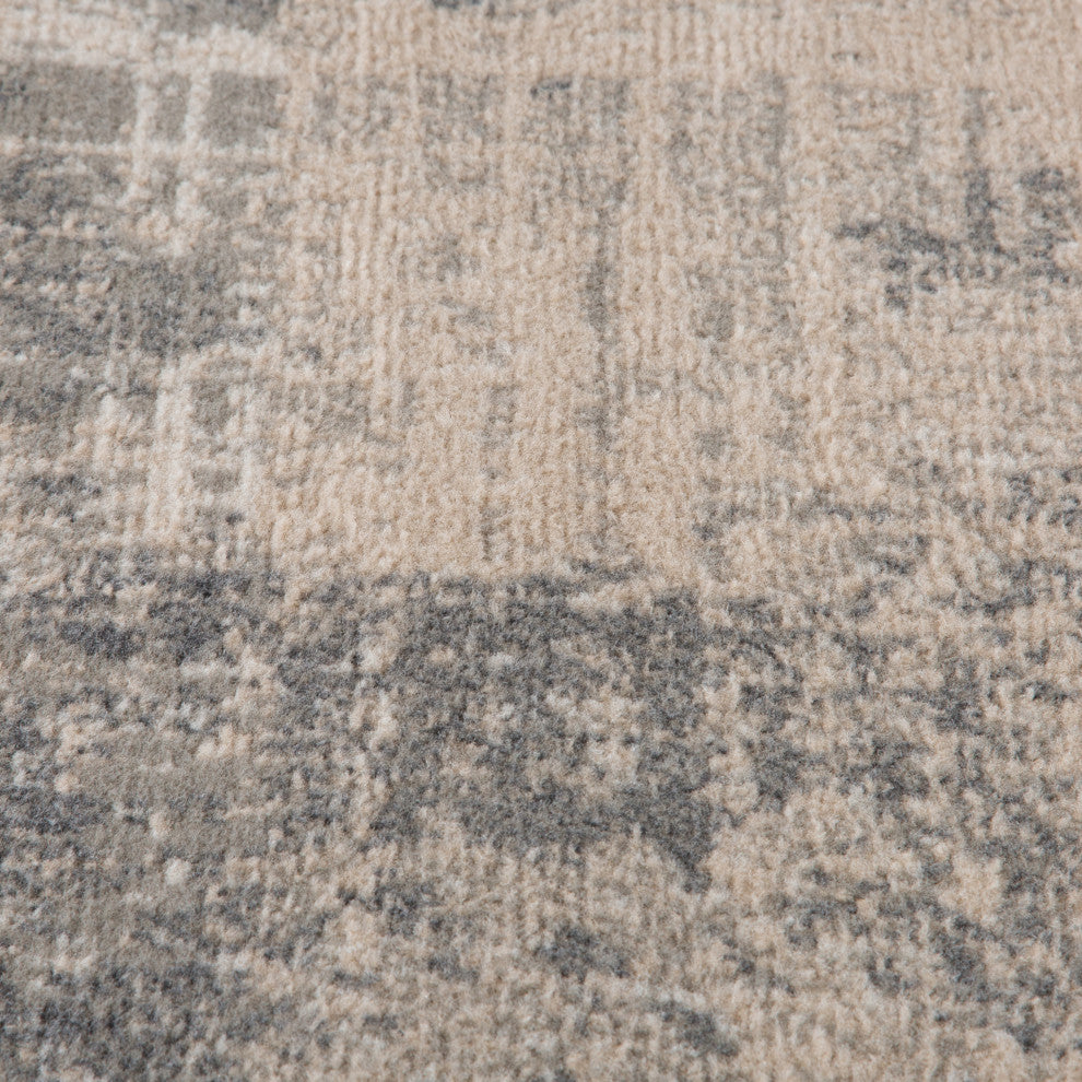 Alpine Cel Area Rug, Blue, 5'3" x 7'6", Abstract