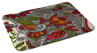 Valentina Ramos Random Flowers Memory Foam Bath Mat, 17"x24"