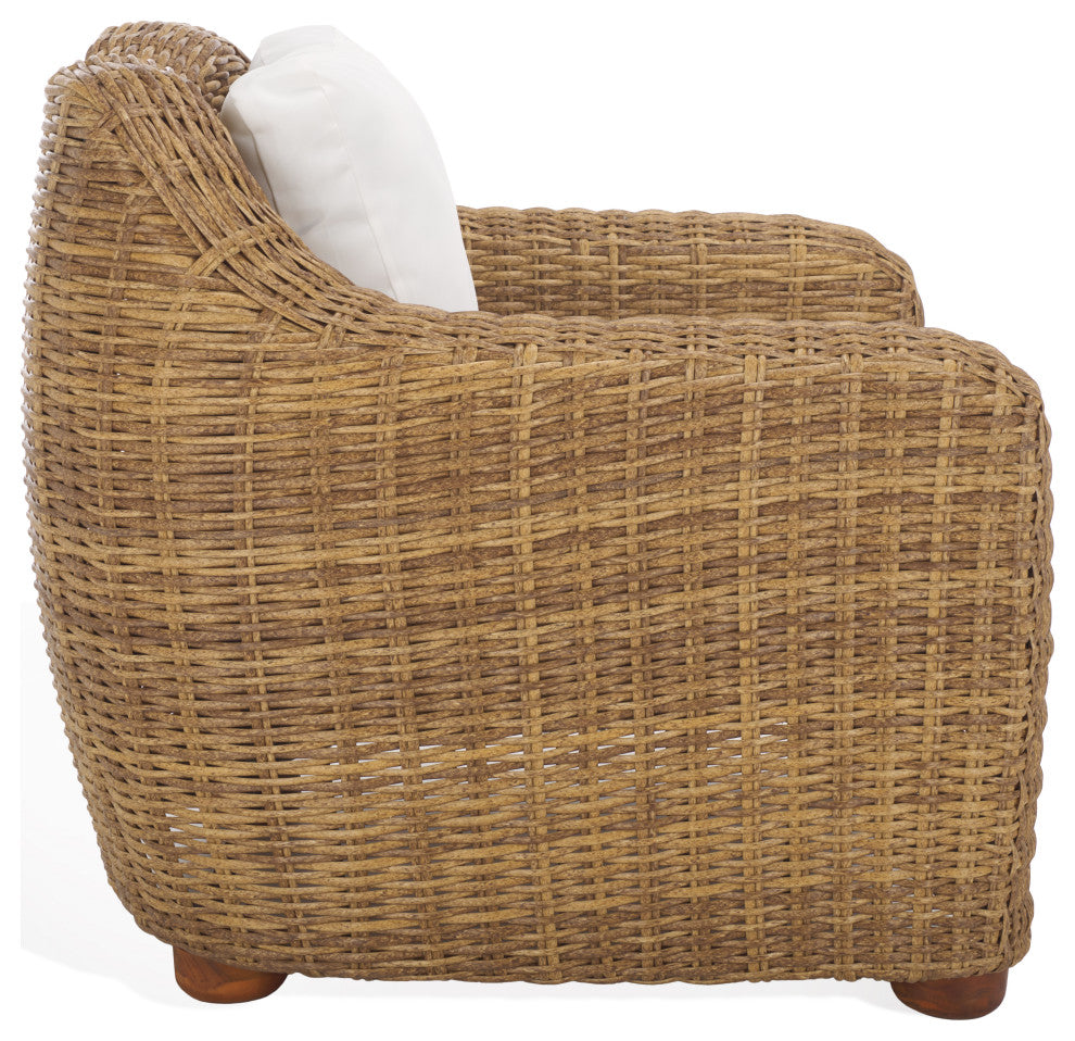 Safavieh Couture Melbourne Wicker Patio Chair
