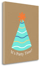 "Party Time" By Linda Woods, Giclee Print on Gallery Wrap Canvas, Ready to Hang