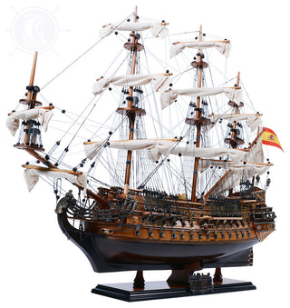 San Felipe Medium Museum-quality Fully Assembled Wooden Model Ship