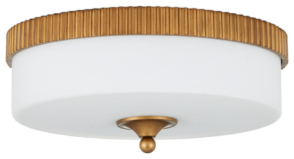 Bryce Gold Flush Mount