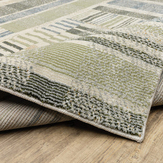 Atlas 752E0 Blue/Green 1'10" x 3'2" Rug