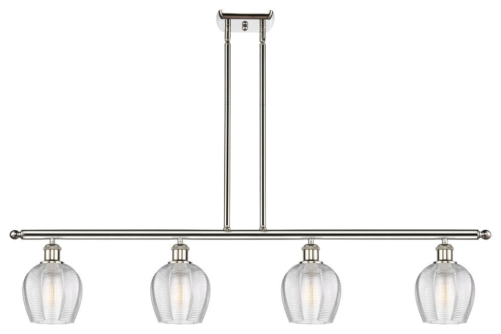 Innovations 516-4I-PN-G462-6-LED 4 Light Island Light, Polished Nickel