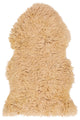 Surya Sheepskin SHS-9601 6'x8' Rug, Wheat