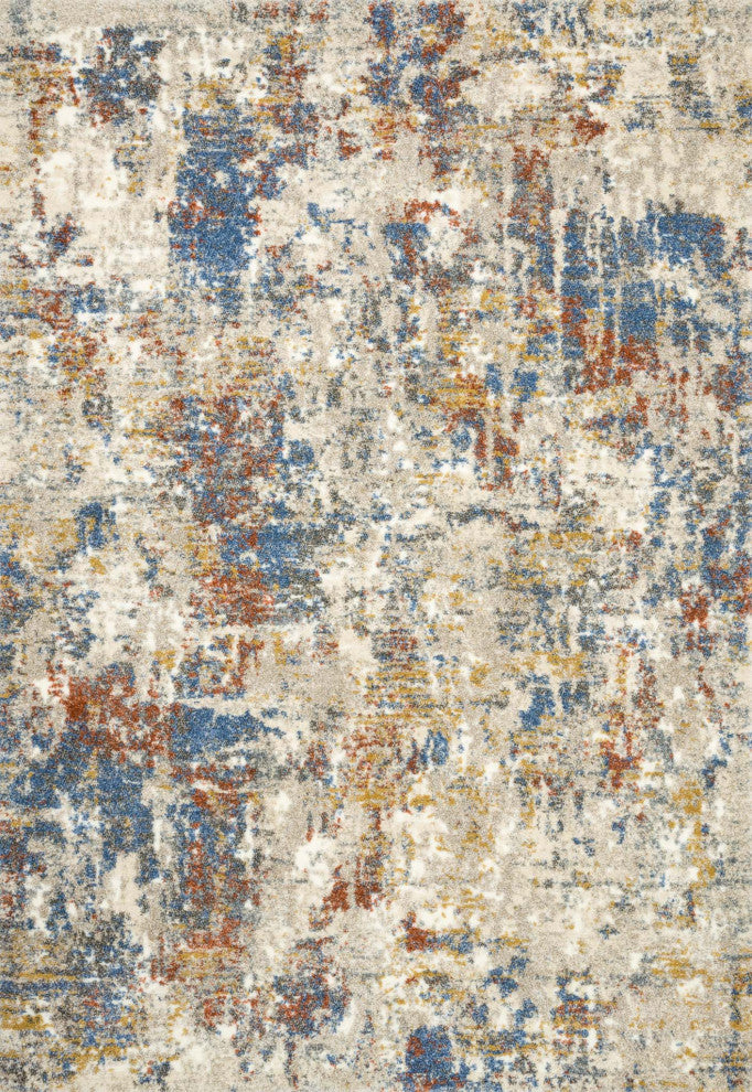 Landscape Area Rug, Multi, 7'7"x10'6"