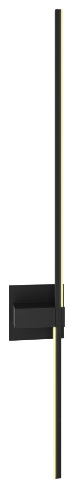 DALS Lighting Wall Straight LED Light, Black, 37"