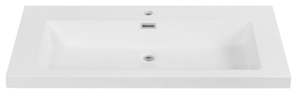 40" Solid Surface Resin Streamline K-0886-40 Vanity Top