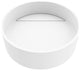 VIGO Montauk 15"L x 15"W x 5"H Matte Stone Round Bathroom Vessel Sink