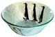Tempered Glass 1/2" Thick, 16.5" Diameter, 5.5" With Chrome Pop-Up Drain