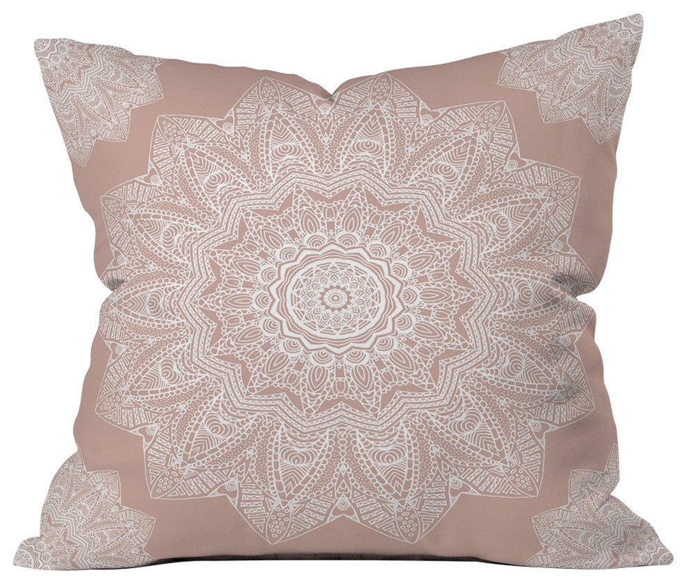 Monika Strigel Serendipity Rose Throw Pillow, 26"x26"