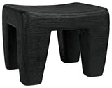 Sumo Stool, Black Burnt