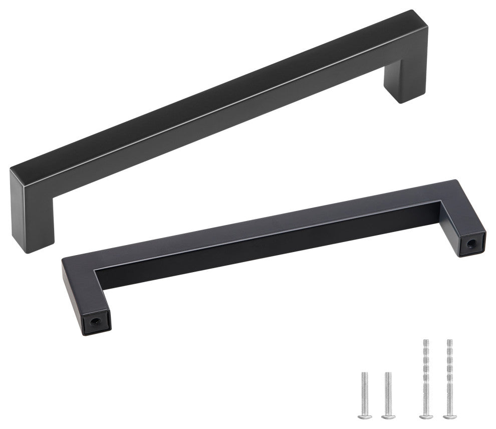 VEVOR 30 Pack Stainless Steel Kitchen Square Cabinet Handles Pulls 6.3 in/160mm