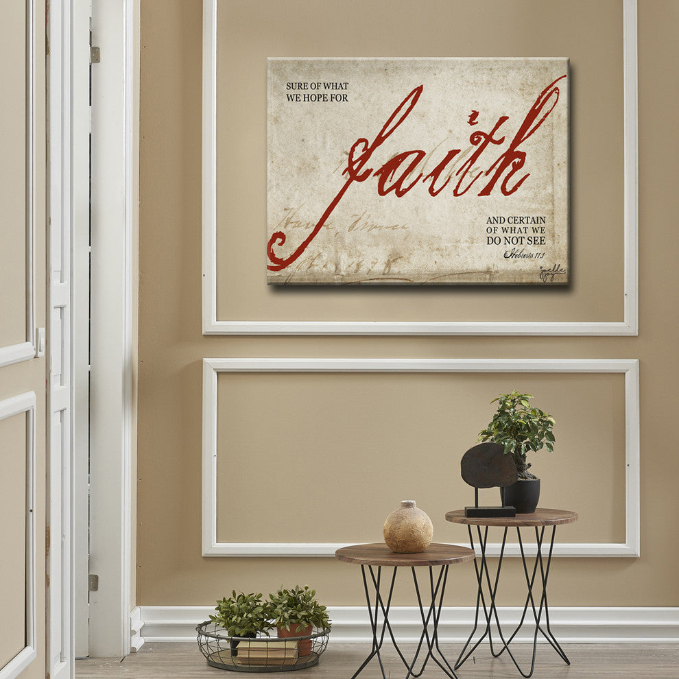 Faith'' Canvas Art Print, 16"x20"