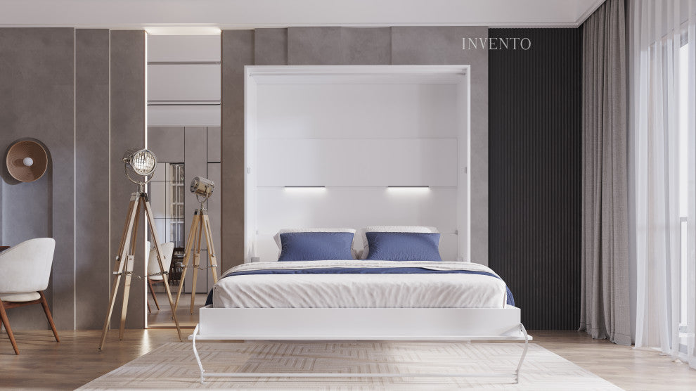 Invento Classic Murphy bed, Queen