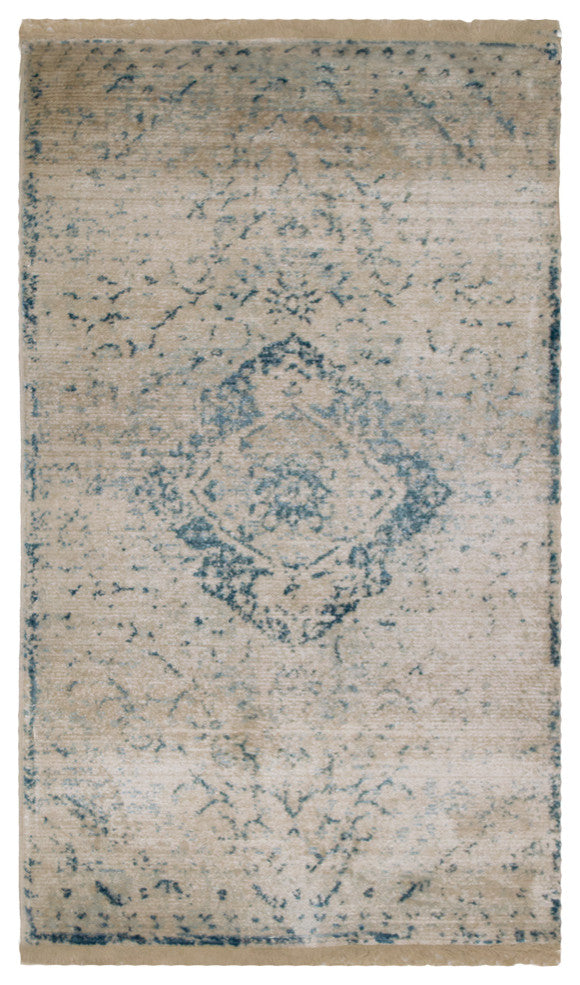 Machine Made Polyester Durable Indoor Outdoor Washable Oriental Pattern Footmat