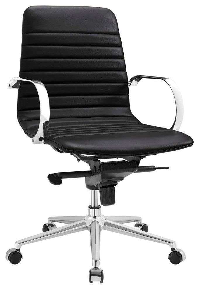 Groove Ribbed Back Office Chair