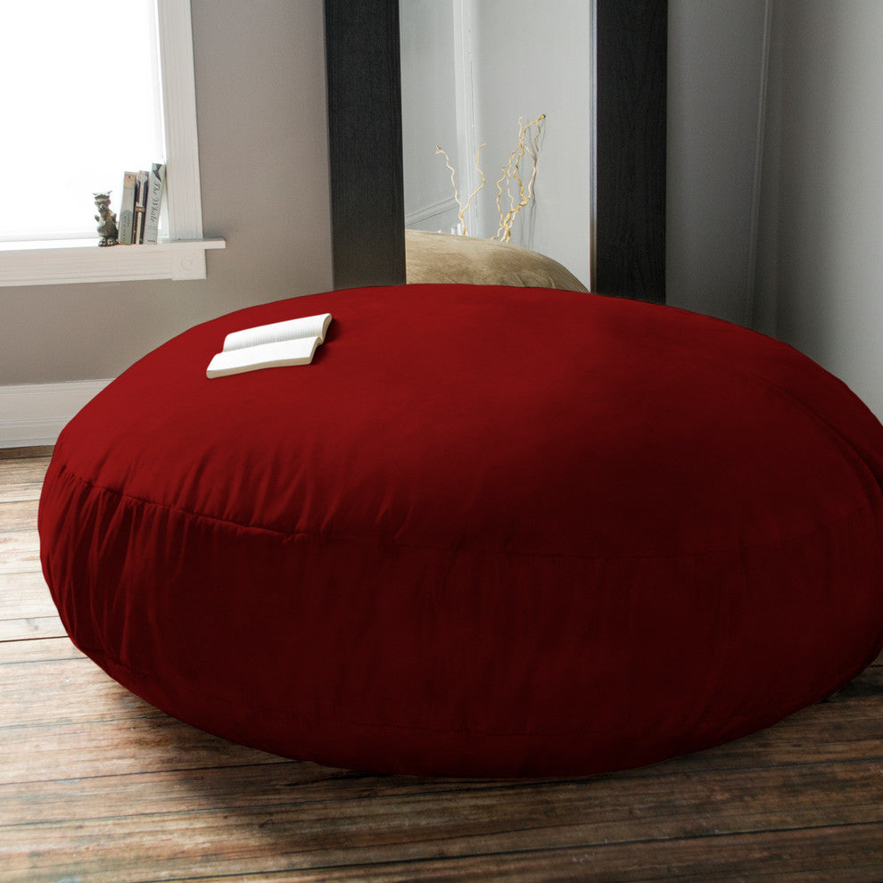 Jaxx 6' Cocoon Bean Bag Sofa, Cinnabar