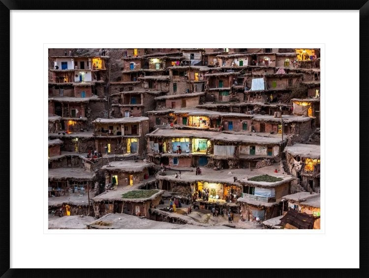 "The Wedding Night" Framed Digital Print by Mohammadreza Momeni, 30x22"