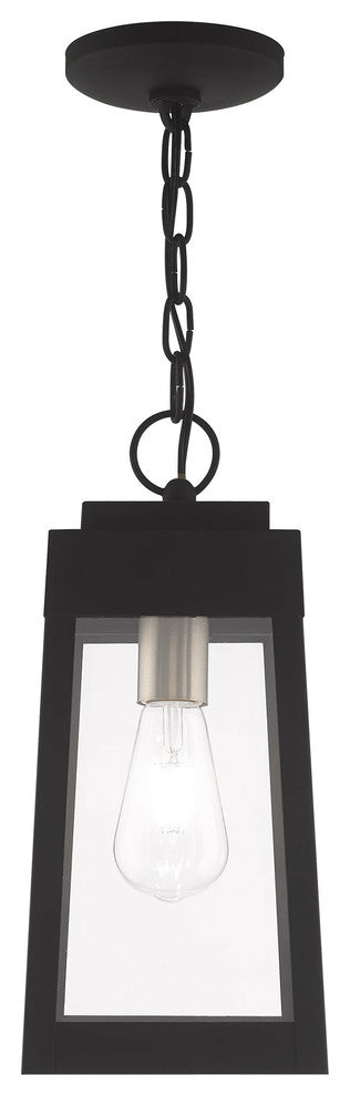 Livex Lighting Black 1-Light Outdoor Pendant Lantern