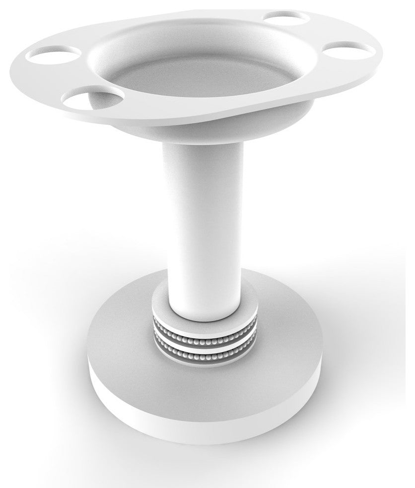 Vanity Top Tumbler and Toothbrush Holder, Matte White