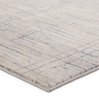 Paolini Striped Cream/ Blue Area Rug 7'10"X10'