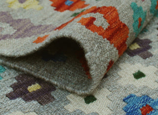 Sangat Kilim Kosoko Grey Rug