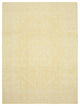 Rug N Carpet - Handwoven Oriental 8' 11" x 11' 11" Wool Yellow Oushak Rug