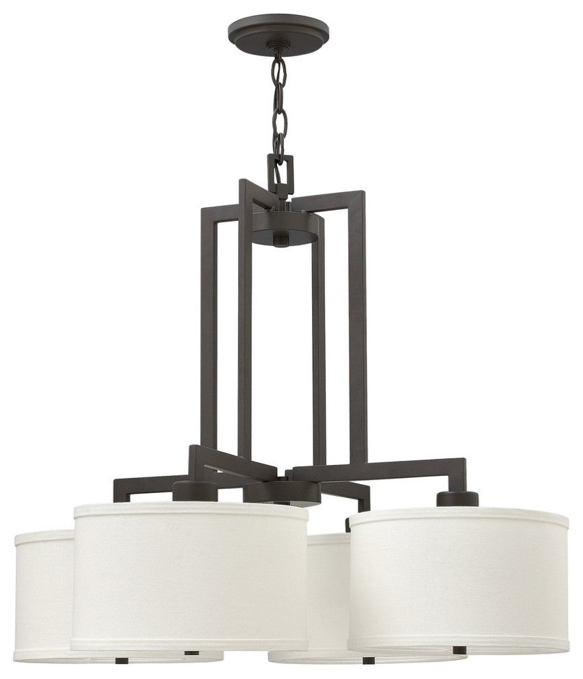 Hinkley Hampton Foyer Medium Single Tier, Buckeye Bronze