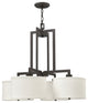 Hinkley Hampton Foyer Medium Single Tier, Buckeye Bronze