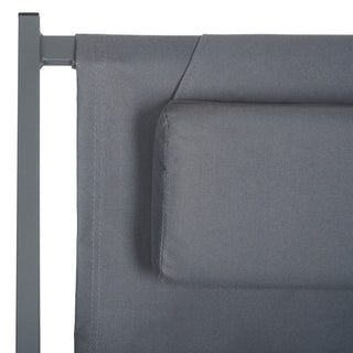 Safavieh Outdoor Camlin Set of 2 Sling Chairs Grey