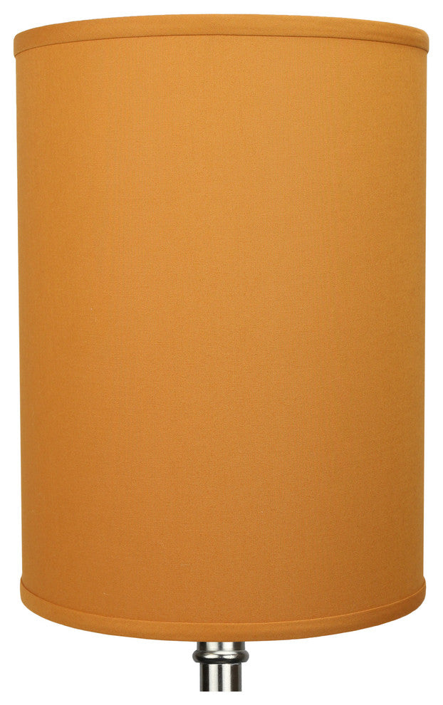 Fenchel Shades 11"x11"x15" Spider Attachment Drum Lamp Shade, Linen Gold