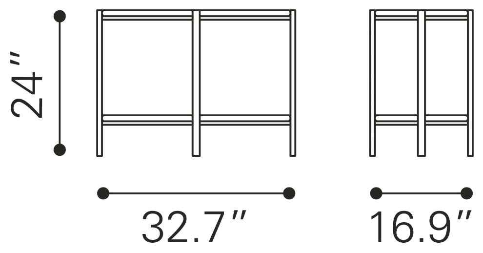 Coffee Table, Rectangular, Steel Metal, Gold, Gray, Lounge Hospitality