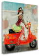 "This Is How I Roll" By Michael Fitzpatrick, Giclee Print on Gallery Wrap Canvas