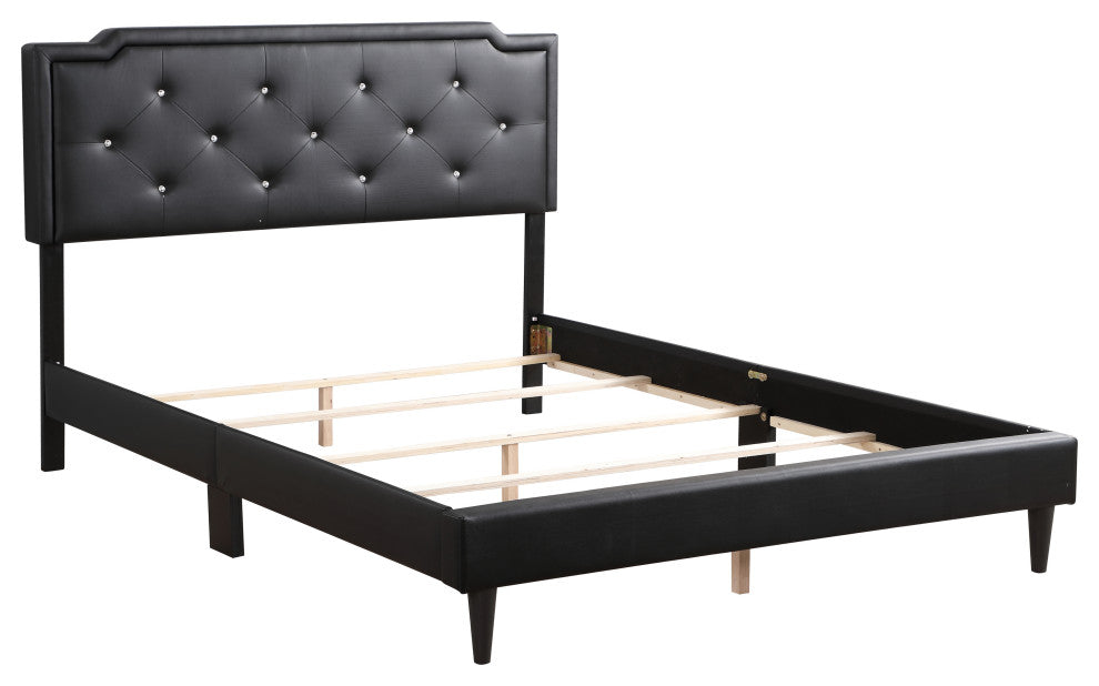 Starlight All in One Bed, Black, Queen