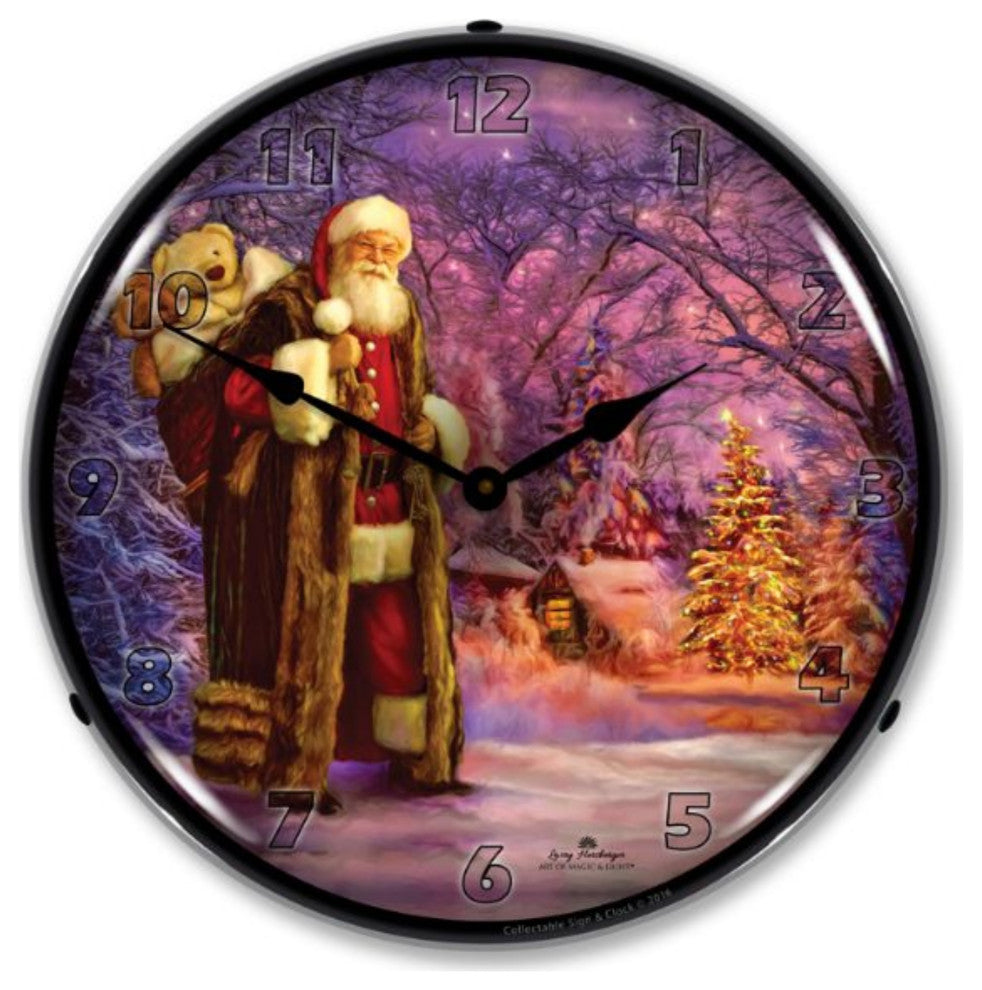 A2L1609669 Saint Nick Clock