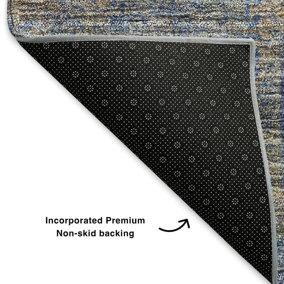 Premium Machine Washable Mayfield AMF637 Khaki 3' x 5' Rug
